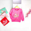 sweater sleep horse with flower-sweater anak (ONLY 3PCS)